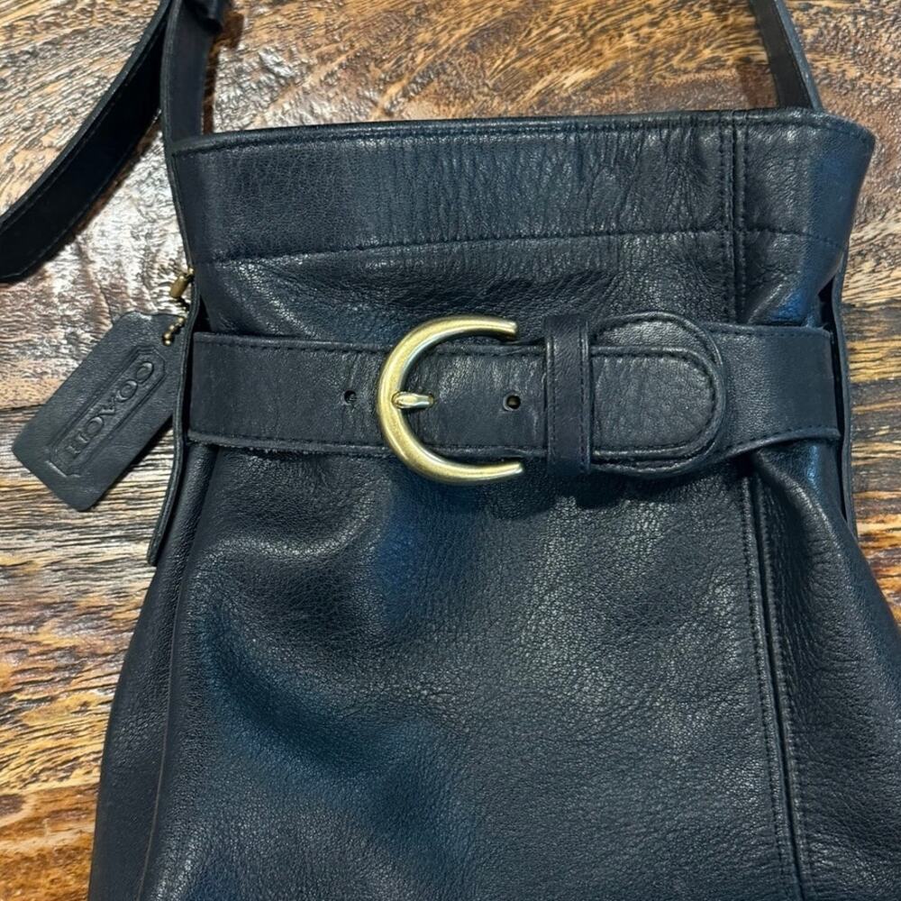 Vintage 1997 Coach Soho Belted Leather Crossbody